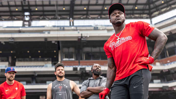 Philadelphia Eagles WR A.J. Brown Talks Phillies: 'Crazy!' Philadelphia Eagles WR A.J. Brown Talks Phillies: 'Crazy!'