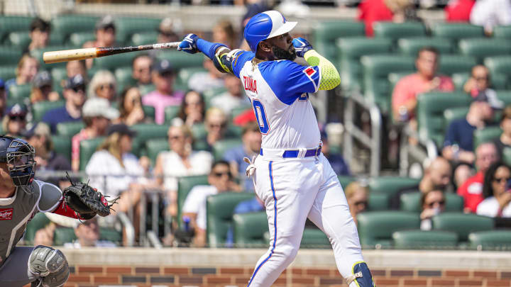 WATCH: Marcell Ozuna left the game after being hit in the forearm with a pitch WATCH: Marcell Ozuna left the game after being hit in the forearm with a pitch
