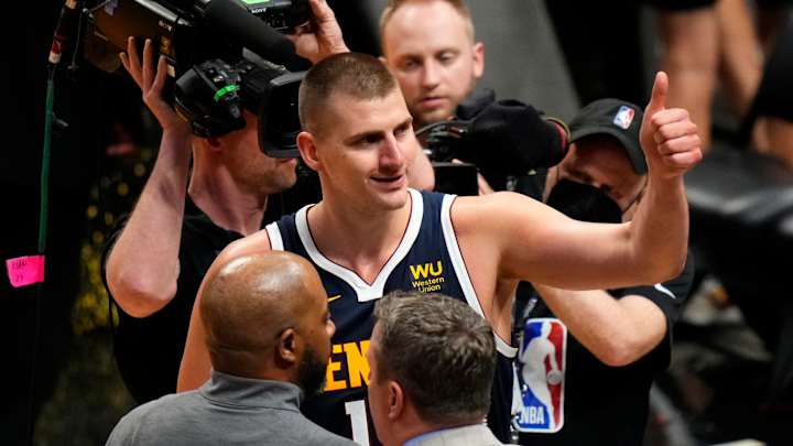 Nikola Jokic Reacts to Being One Win From Championship