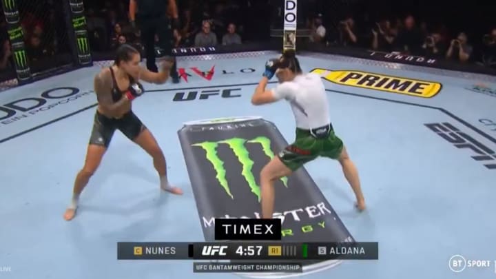 VIDEO: Amanda Nunes Retires On Top, Overwhelms Irene Aldana At UFC 289