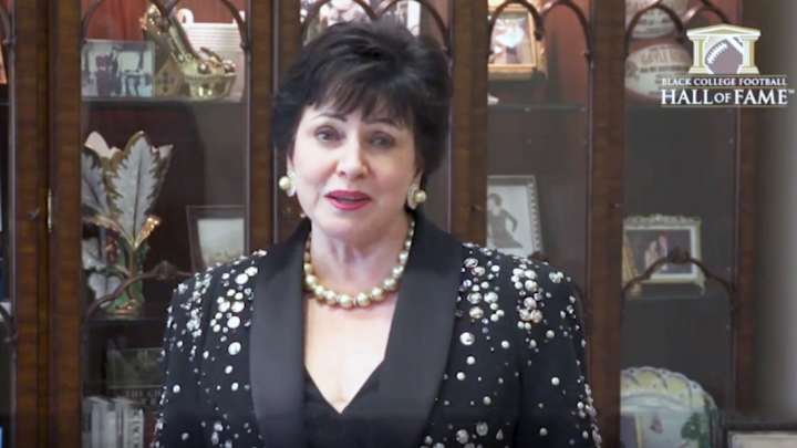 Gayle Benson Receives Black College Football Hall of Fame Founders Award