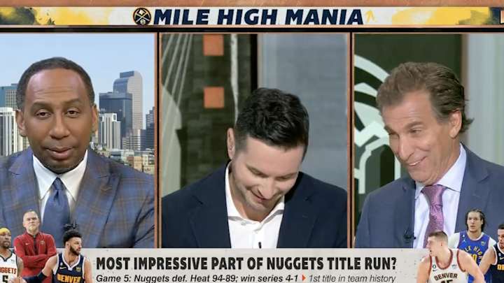 JJ Redick Had a Perfect Reaction to Chris Russo’s Predictably Bad Take on Nuggets’ NBA Title