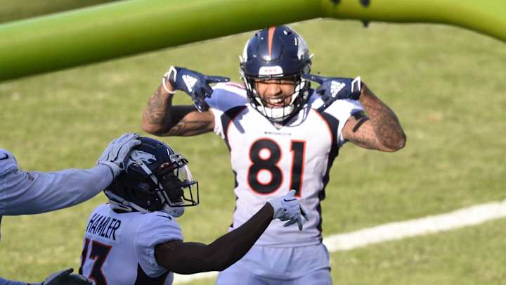 Broncos WR Tim Patrick Details Why KJ Hamler Moved Into His Basement Broncos WR Tim Patrick Details Why KJ Hamler Moved Into His Basement