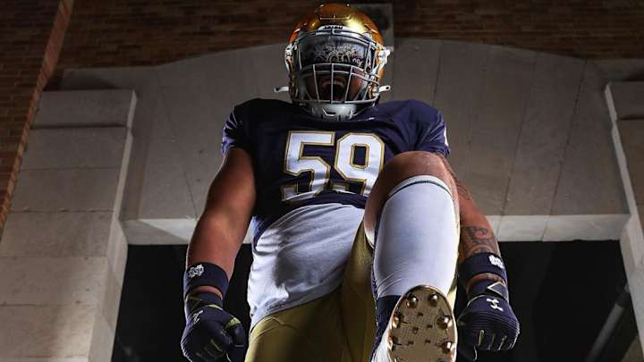 Notre Dame DT Sean Sevillano Adds A Game That Is Similar To A Former Irish Star Notre Dame DT Sean Sevillano Adds A Game That Is Similar To A Former Irish Star