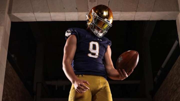 Notre Dame Commit Bodie Kahoun Finding Comfort On The Second Level Notre Dame Commit Bodie Kahoun Finding Comfort On The Second Level