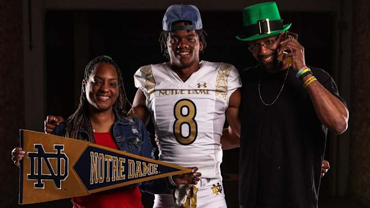 Notre Dame Wide Receiver Commit Cam Williams Recaps In-Home Visit From Coaches