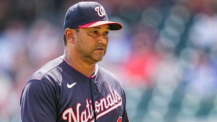 Dave Martinez Hilariously Supplies Photo Evidence of Apparent Umpire Mistake vs. Astros Dave Martinez Hilariously Supplies Photo Evidence of Apparent Umpire Mistake vs. Astros