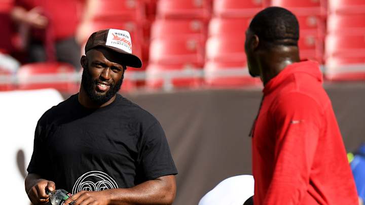 Former Buccaneers' RB Leonard Fournette: "Devin White's Up Next to Get That Big Contract" Former Buccaneers' RB Leonard Fournette: "Devin White's Up Next to Get That Big Contract"