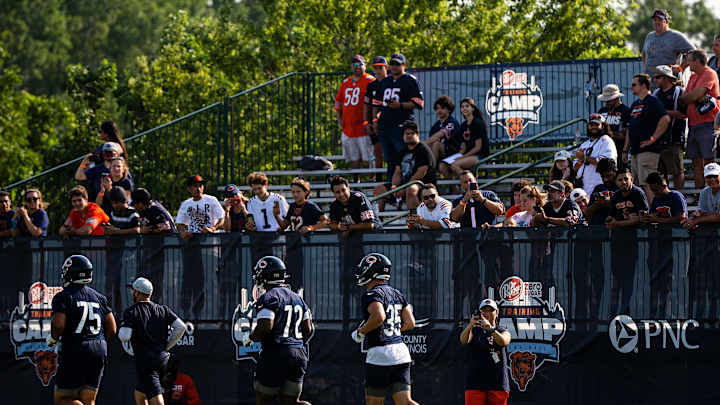 Bears Camp Access Limited for Fans Bears Camp Access Limited for Fans