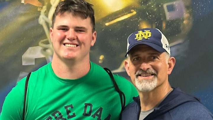Offensive Lineman Rowan Byrne "Absolutely Loves" Notre Dame