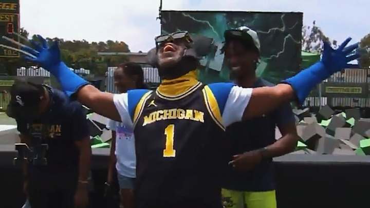 WATCH: I'Marion Commits, Father Shows Up As Wolverine