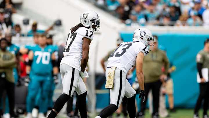 Where is the Raiders' Receiving Corps Ranked in the NFL