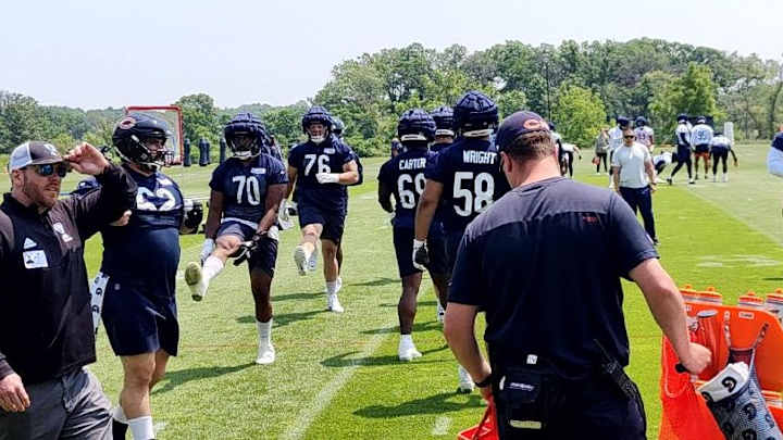 Time and Familiarity Aid Bears O-Line