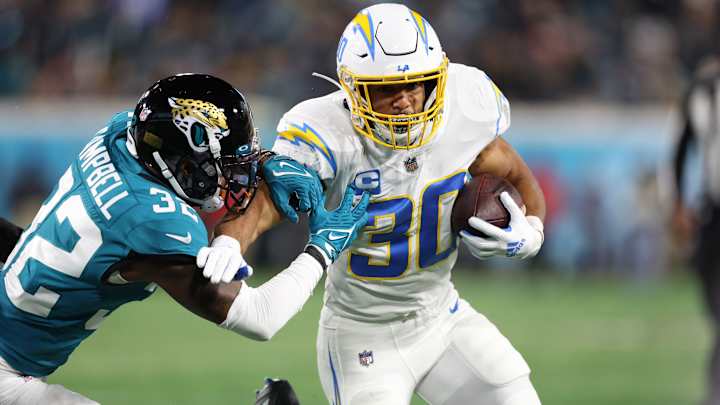 Chargers News: LA's Running Backs Fall Short of Duo Rankings Going into 2023