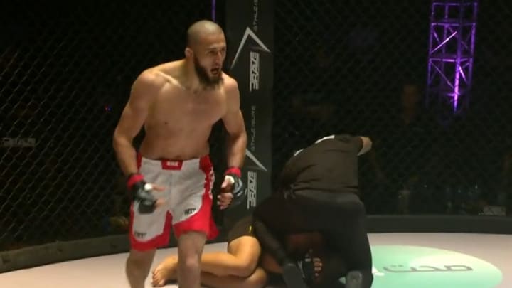 VIDEO: Khamzat "Borz" Maaev Stuns With 40-Second KO at BRAVE CF 71