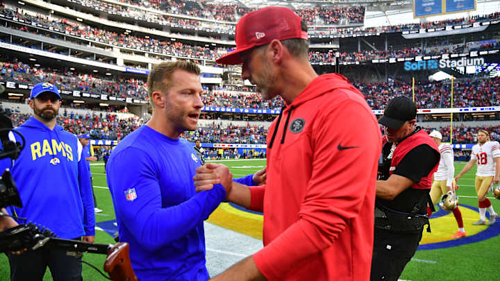 Rams' Sean McVay Previews 'Great Challenge' vs. 49ers Rams' Sean McVay Previews 'Great Challenge' vs. 49ers