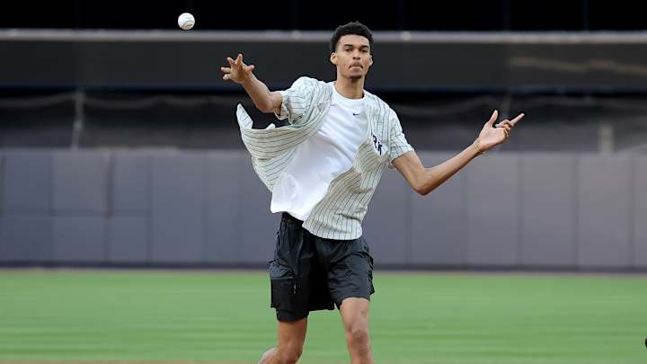 Victor Wembanyama’s First Pitch Goes Down Among MLB’s More ... Memorable