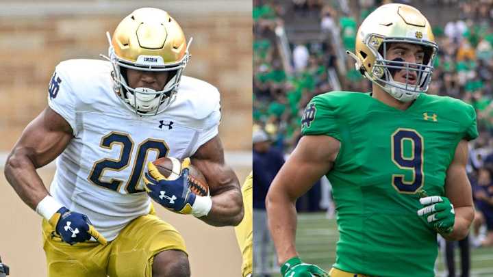 Notre Dame Offense Will Get A Boost With The Return Of Jadarian Price and Eli Raridon