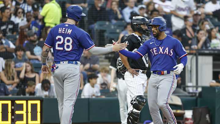 Texas Rangers Catcher Jonah Heim Trolls Umpires After Controversial Call vs. Chicago White Sox