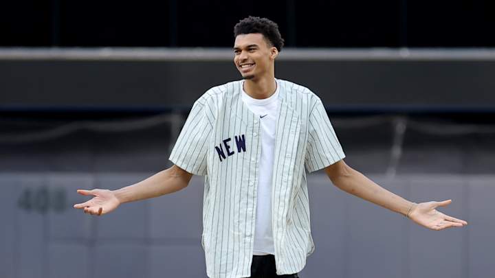 ESPN’s Marty Smith Gets Victor Wembanyama Caricature Haircut