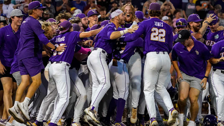 LSU Stuns No. 1 Wake Forest With MCWS Sweep to Advance to First Finals Since 2017