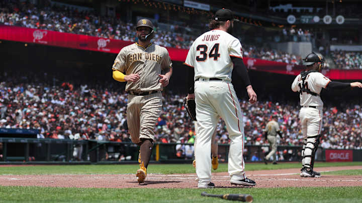 SF Giants 10-game win streak comes to an end in 10-0 loss to Padres