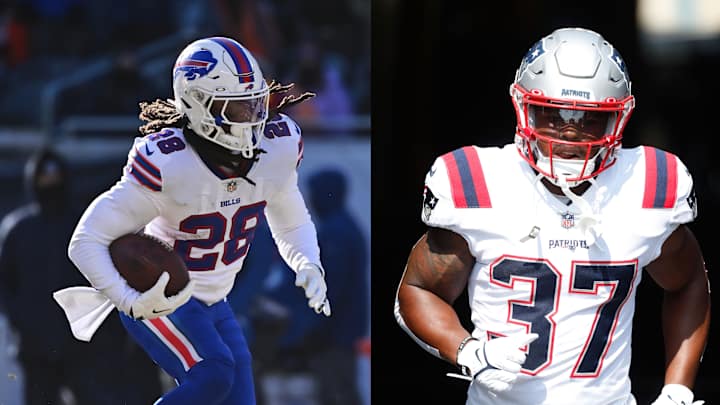 Bills Starting RB: Damien Harris Emerging as Favorite vs. James Cook?
