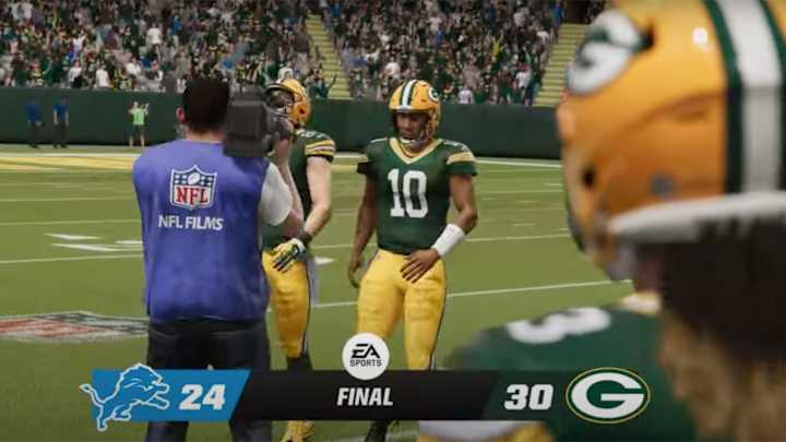 Lions Lose OT Heartbreaker to Packers in Madden 23 Simulation