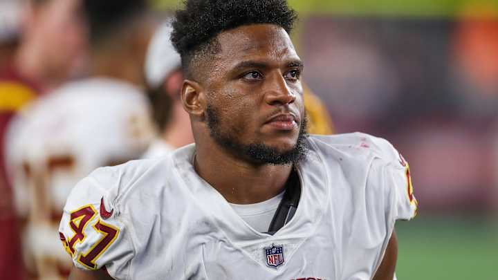 Commanders LB Khaleke Hudson 'Full of Energy,' Working Up Depth Chart