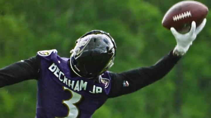 NFL Fans Loved Ravens Coach’s Hilarious Reaction to Odell Beckham Jr.’s One-Handed Catch