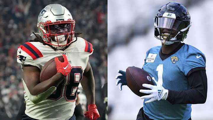 Fantasy Football Rankings: Rhamondre Stevenson vs. Travis Etienne
