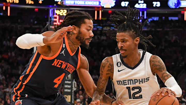 Ja Morant Reacts to Grizzlies Signing Derrick Rose