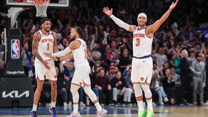 Jalen Brunson, Josh Hart React to ’Nova Knicks’ Reunion With Donte DiVincenzo