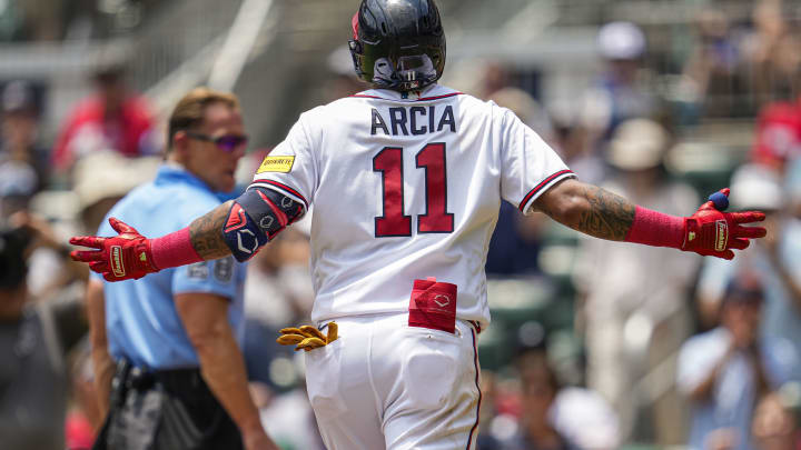 Could David Fletcher potentially supplant Orlando Arcia as the starting shortstop?