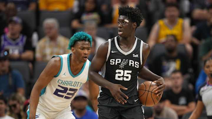 Spurs' Sidy Cissoko Impresses Beyond The Stats in Summer League Debut vs. Hornets