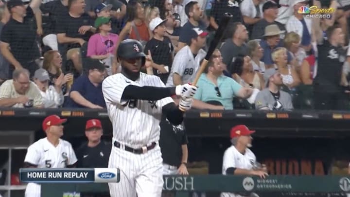White Sox Slugger Luis Robert Jr. Had a Priceless Reaction After Absolutely Crushing a Home Run