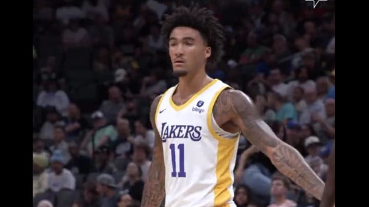 Jalen Hood-Schifino Scores 20 in Second Summer League Game For Lakers Jalen Hood-Schifino Scores 20 in Second Summer League Game For Lakers