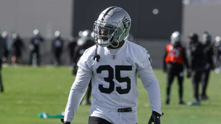 From Raiders Training Camp:  RB Zamir White