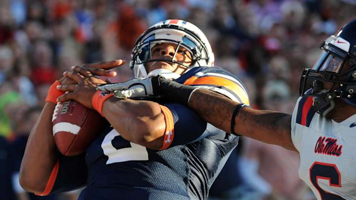 THROWBACK: Cam Newton catches touchdown pass vs Ole Miss