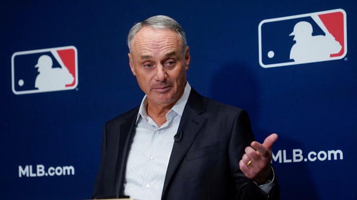 Rob Manfred Got Booed Mercilessly at the MLB Draft, and Fans Had Jokes Rob Manfred Got Booed Mercilessly at the MLB Draft, and Fans Had Jokes