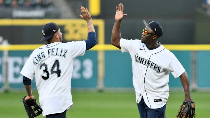 Soon-To-Be Seattle Mariners Hall of Famer Felix Hernandez Goes Deep in Celebrity Softball Game at All-Star Festivities
