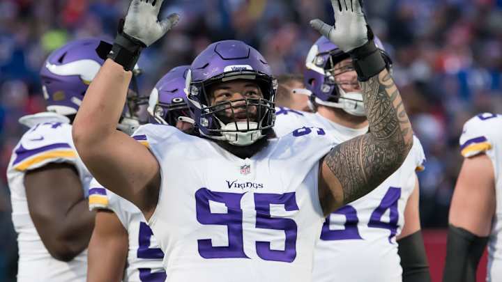 Vikings Roster Countdown: No. 95 Khyiris Tonga — Sneaky Breakout Candidate? Vikings Roster Countdown: No. 95 Khyiris Tonga — Sneaky Breakout Candidate?