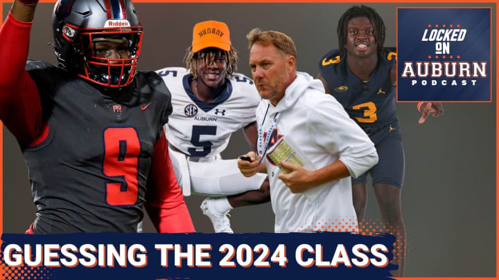Podcast: Predicting Auburn football's 2024 class, SEC Media Days surprises