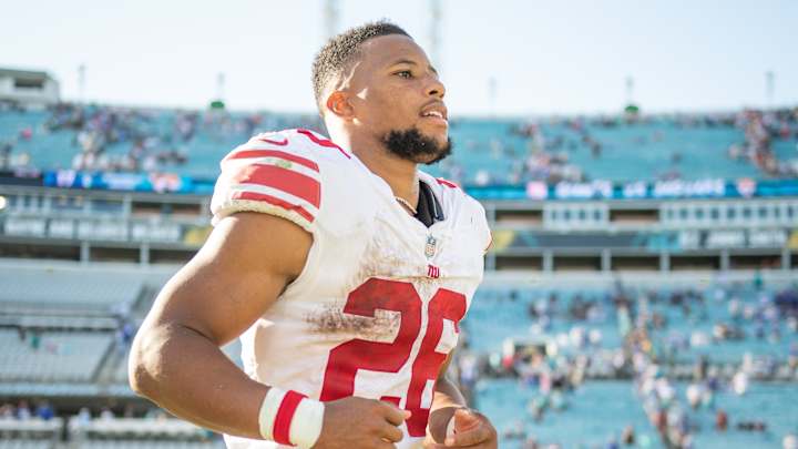 Saquon Barkley Refutes Report of Giants’ Contract Offer