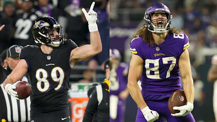 Fantasy Football Rankings: Mark Andrews vs. T.J. Hockenson