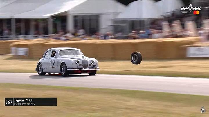 Goodwood Festival of Speed: Rogue Tyre Flies Into Crowd - Statement Issued