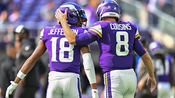 Kirk Cousins Responds to Being Left Off Teammate Justin Jefferson’s List of Top Five QBs