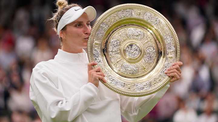Wimbledon Champ Vondrousova, Coach to Celebrate Historic Win With Creative Tattoo