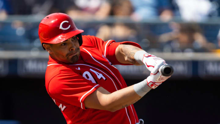 Reds’ Christian Encarnacion-Strand Makes MLB History Even Before Stepping on Field Reds’ Christian Encarnacion-Strand Makes MLB History Even Before Stepping on Field