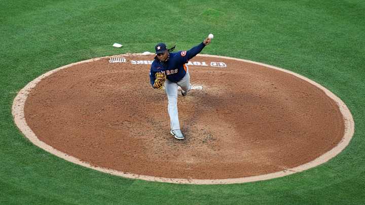 Houston Astros Ace Framber Valdez Set For Bullpen Session, Possible Return From Injury